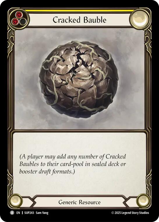 Cracked Bauble [SUP243] (Super Slam)
