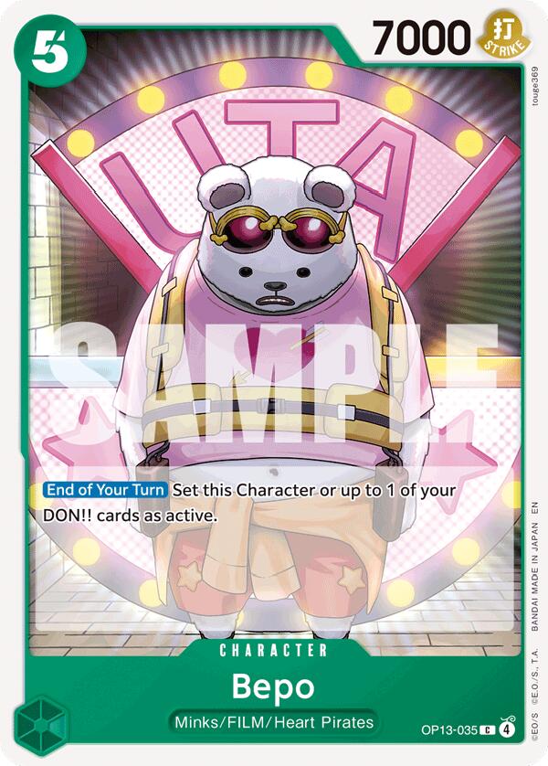 Bepo [Carrying On His Will]