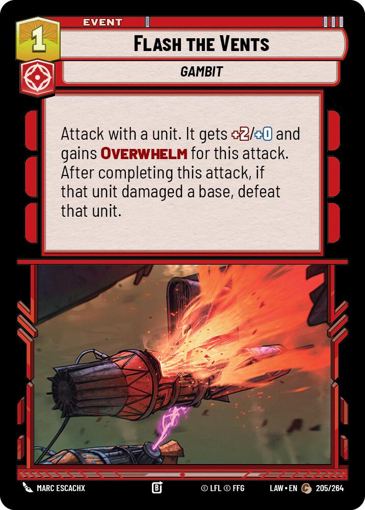 Flash the Vents (205/264) (205/264) [A Lawless Time]